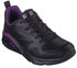 Pantofi sport, dama, SKECHERS TRES-AIR UNO-MODERN AFF-AIR 177421-BBK negru, textil